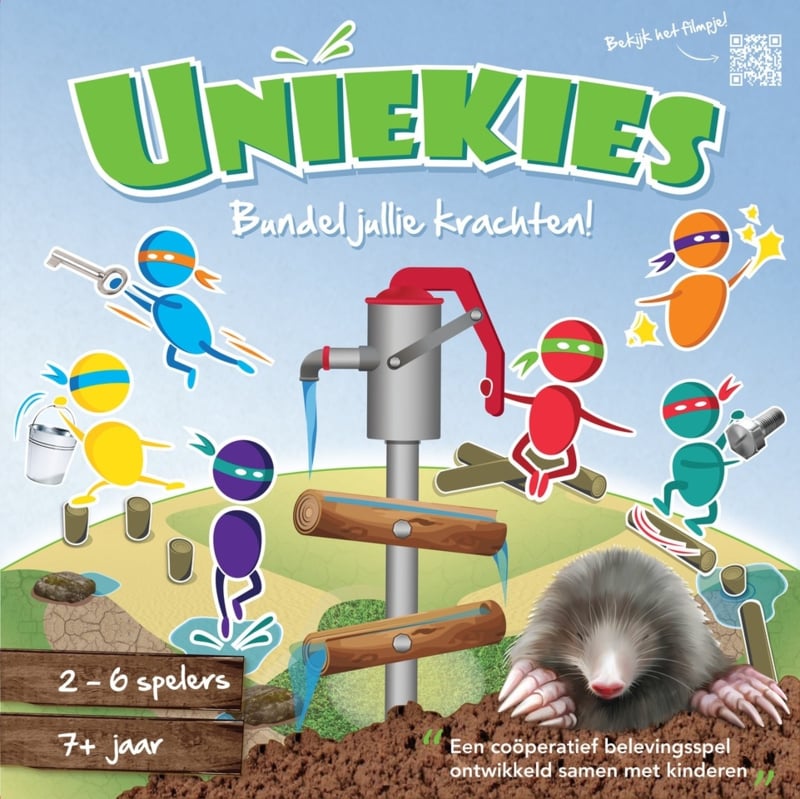 Kooperatives Erlebnisspiel Uniekies (3D)
