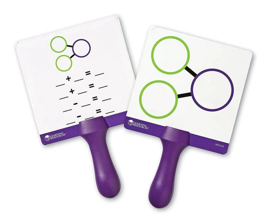 Schreib- & Lösch-Antworttafeln Zahlenbeziehung / -aufteilung (5 Stk.)