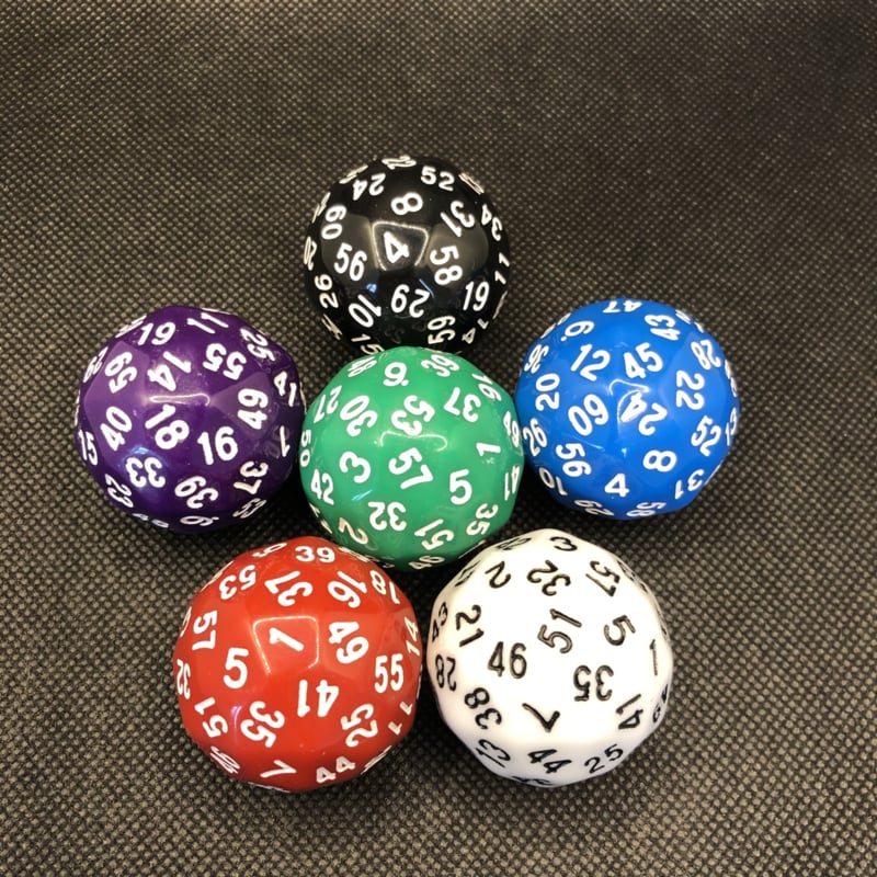 60-seitiger Würfel