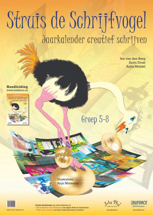 Strauß, der Schreibvogel – Jahreskalender für kreatives Schreiben