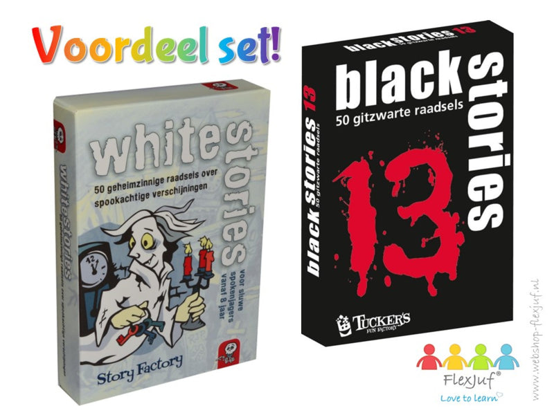 Voordeelset White Stories & Black Stories 13 (2 stuks)