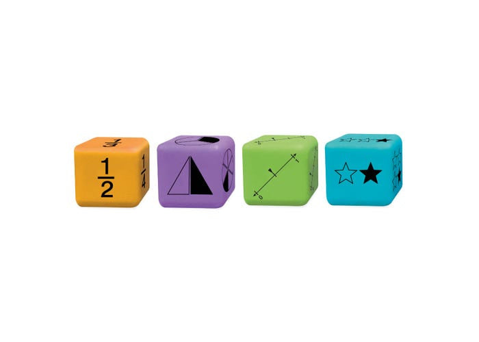 XL-Äquivalentwürfel (4x4x4 cm) 4 Stück