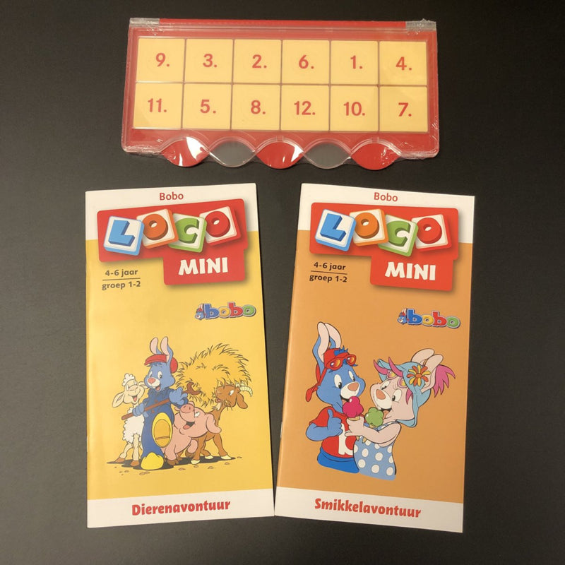 Loco Mini Value Pack: Basic Box Mini + Bobo Animal Adventure + Bobo Smul und Smikkel (Gruppe 1/2)