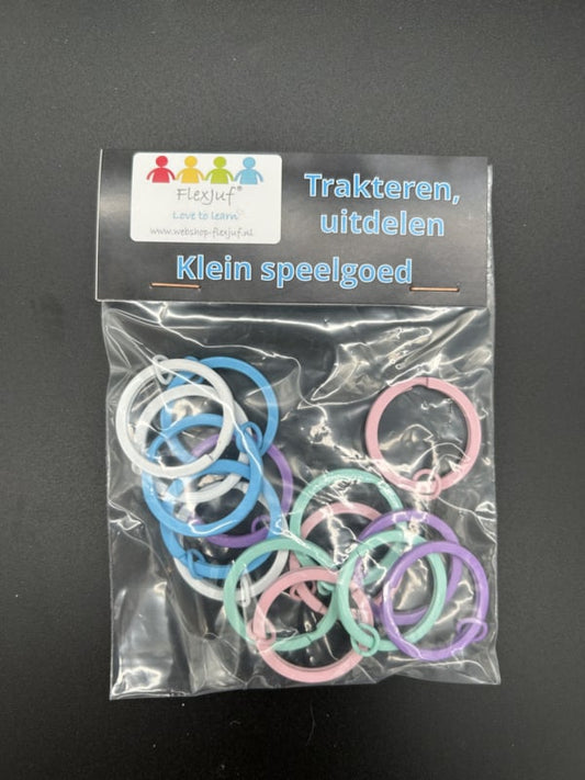 Pastell Schlüsselanhänger (15 Stk.) Bastelteile