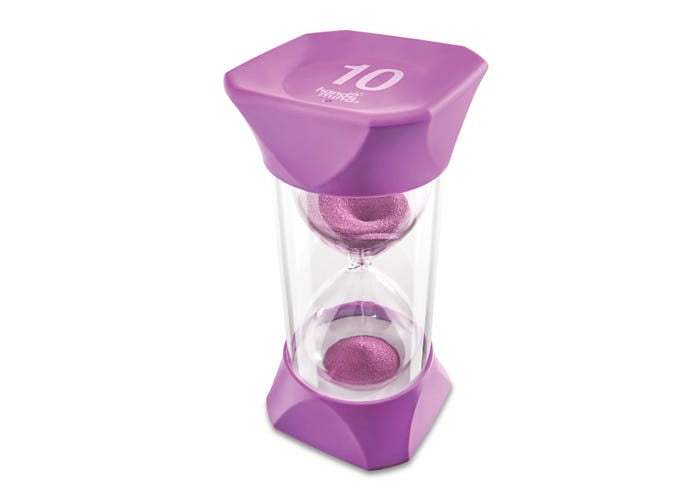 Mega-Sanduhr, 10 Minuten