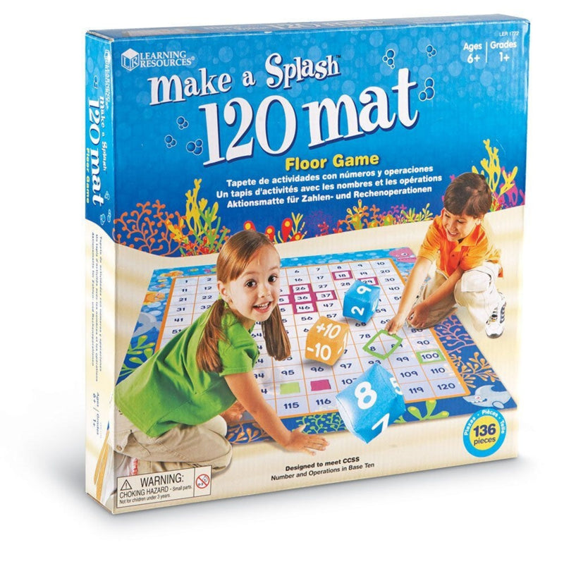 Mach einen Spritzer! Mathe-Aktivitätsmatte