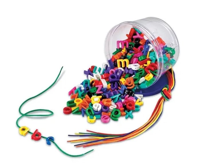 Rijgletters, kleine letters