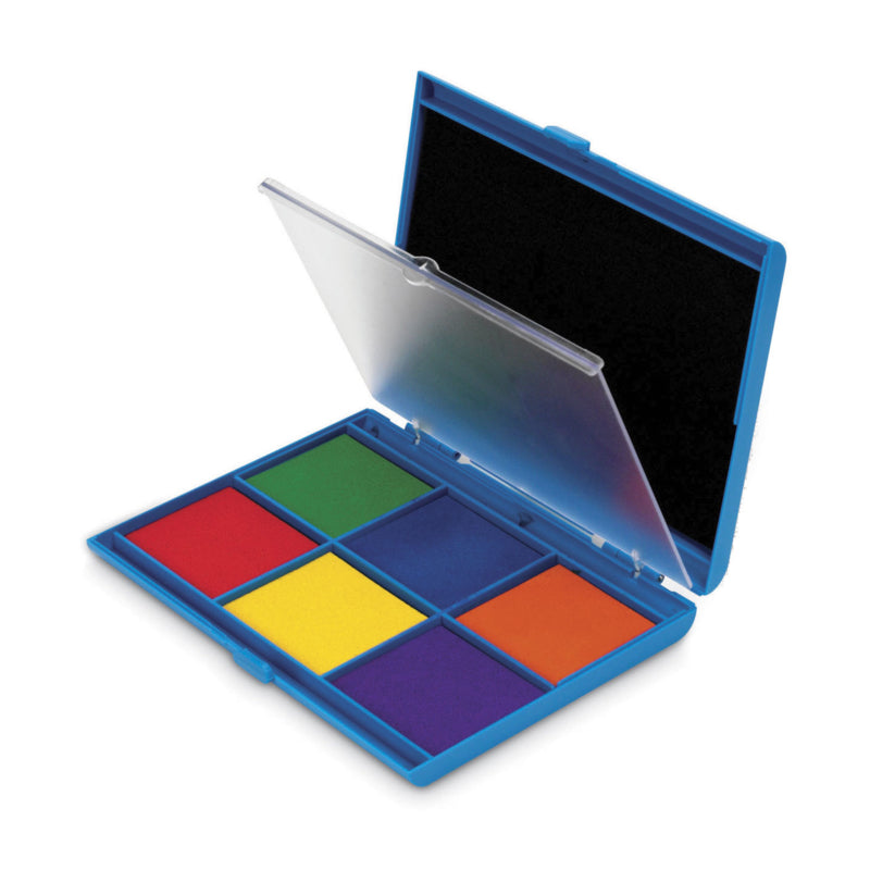Stempelkussen 7 kleuren XL