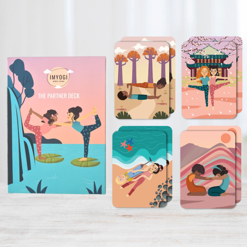 Imyogi - Kinderyogakarten - im Duo / Partnerkarten (DE)
