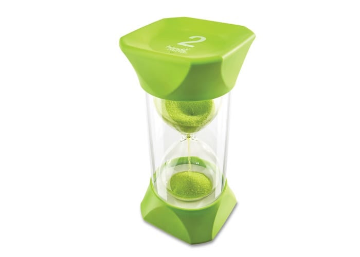 Mega-Sanduhr, 2 Minuten