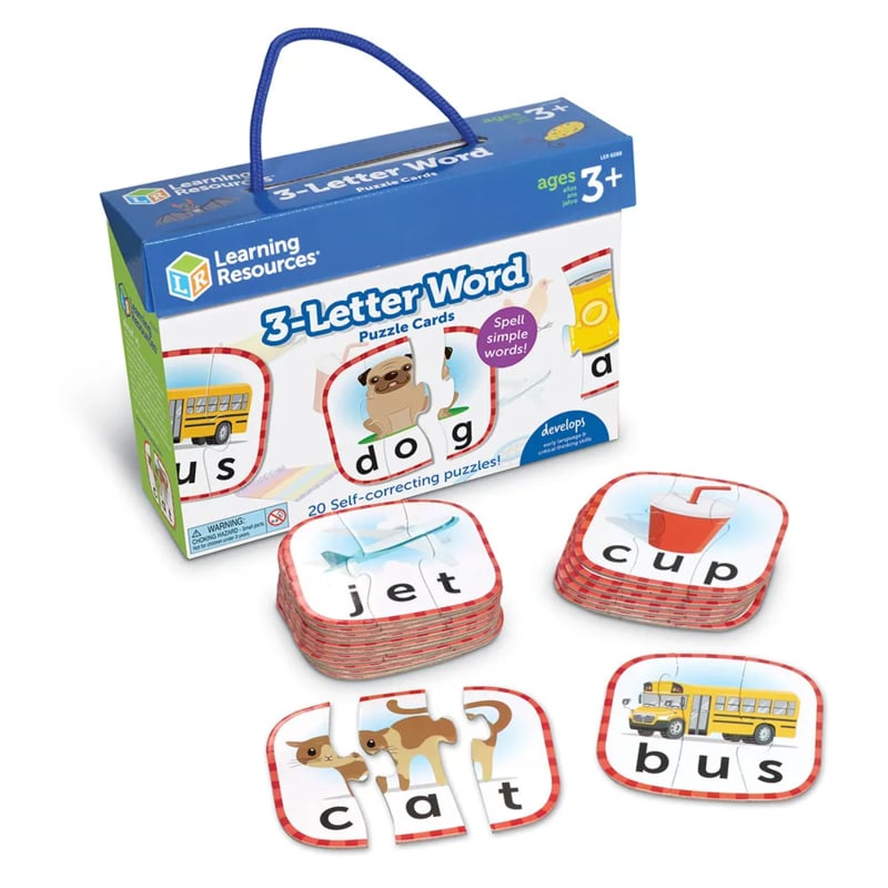 Puzzlekarten - 3-Buchstaben-Wörter (Englisch) / Puzzlekarten - 3-Buchstaben-Wörter (EN)