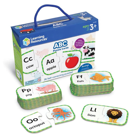 Puzzlekarten - ABC (Englisch) / ABC Puzzle Cards (EN)