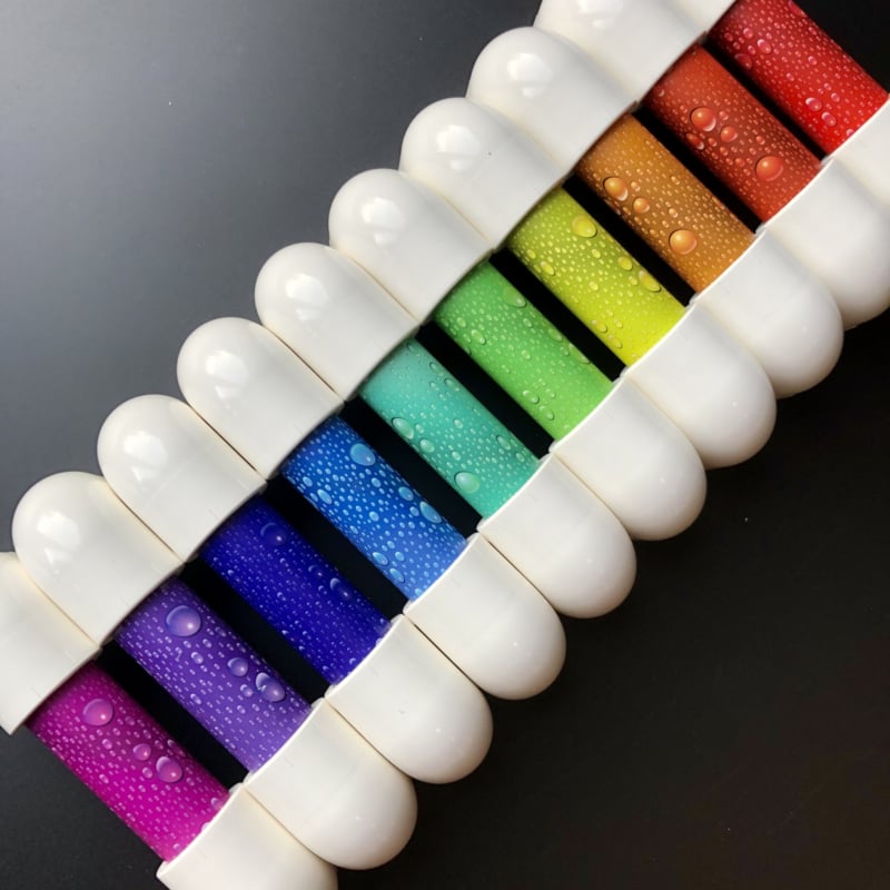 FluisterTelefoon (SET van 30 st.) "Rainy Colors"