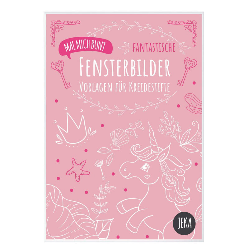 Fensterschablonen Fantasy - wiederverwendbar