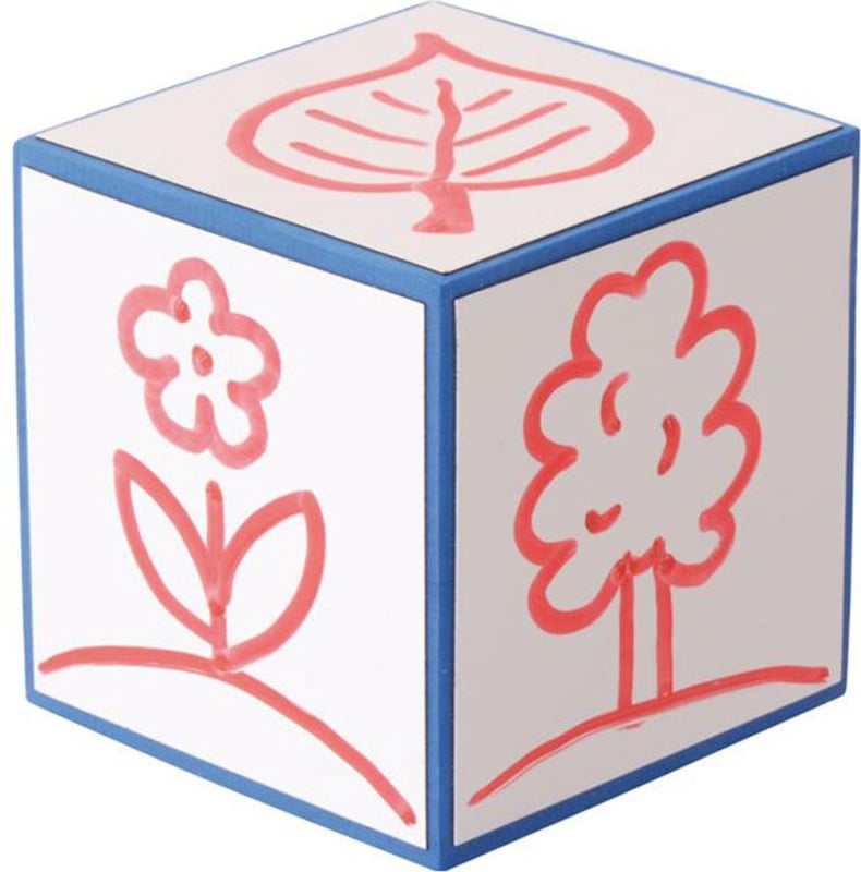 Würfel mit beschreibbarer (und löschbarer) Oberfläche - 8 cm