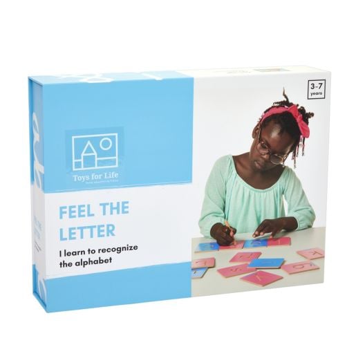 Fühlen Sie die Buchstaben - Taktiles Nachzeichnen der Buchstaben des Alphabets - Kleinbuchstaben
