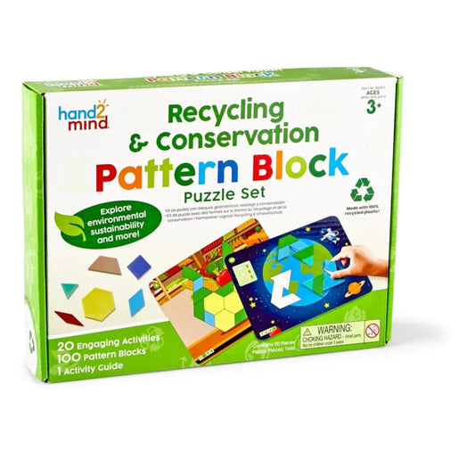 Musterblöcke – Puzzleset Recycling & Nachhaltigkeit