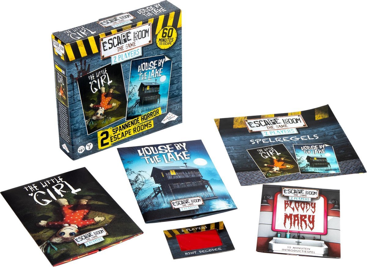 Escape Room - The game - 2 players (spel voor 16+)