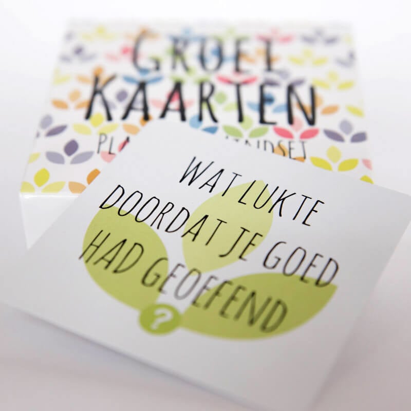 Platform Mindset - Groeikaarten