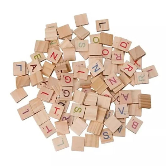 Scrabble letters (complete set)