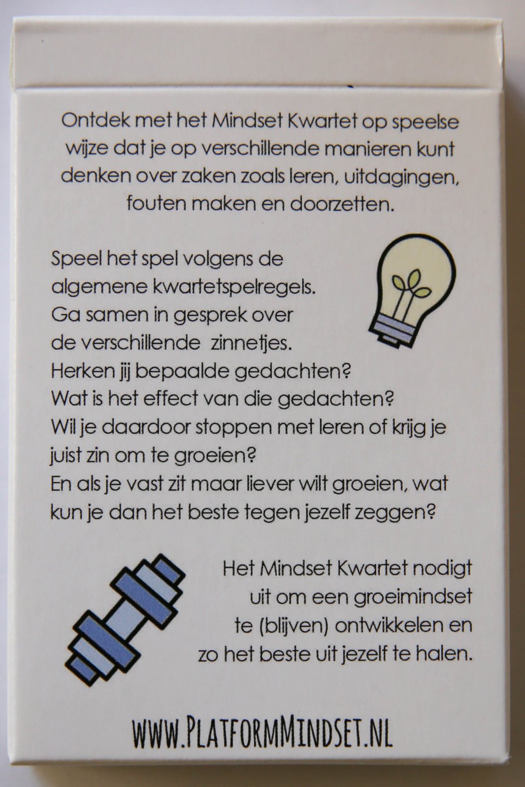 Platform Mindset - Mindset kwartet