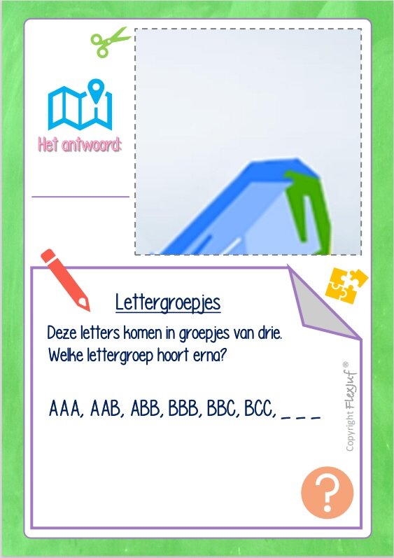 Druckvorlage: Rätselbild Gruppe 5/6 (Hausaufgabe für 35 Wochen!) 