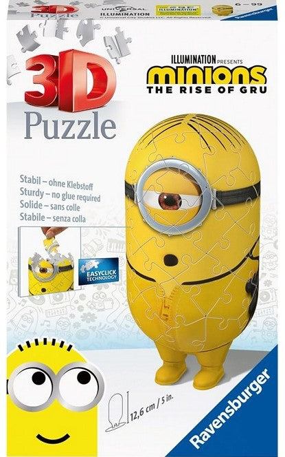 3D puzzel minions - Kung Fu (54 stukjes 12,6 cm)
