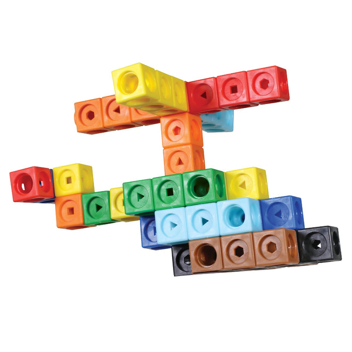 MathLink® Cubes Rekenen Activiteiten set (5+ jaar) - Mathmobiles / Rekenauto's