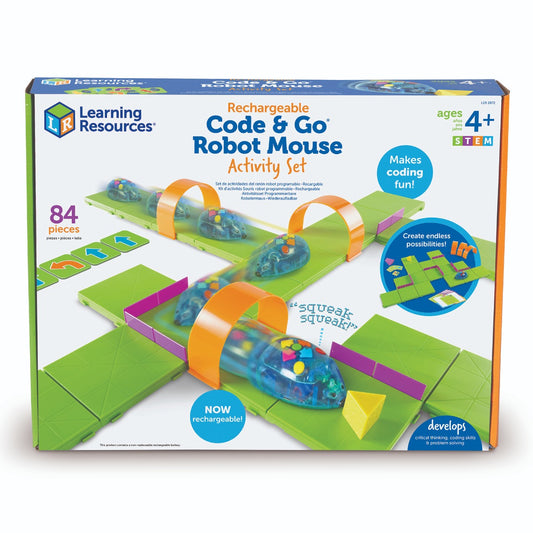 Code & Go® - Robotmuis - Activiteiten set (oplaadbare robot's)