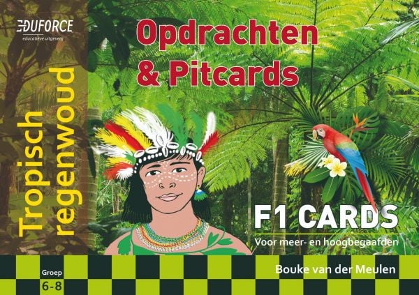 F1 cards - Opdrachten en pitcards (per  5 stuks)