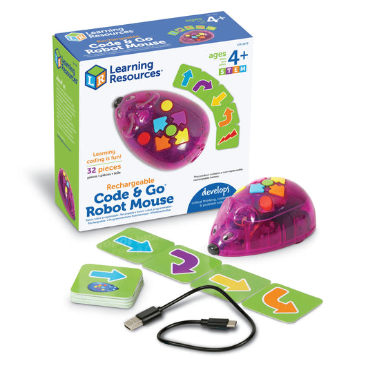 Code & Go® - Robotmuis (4+) oplaadbaar