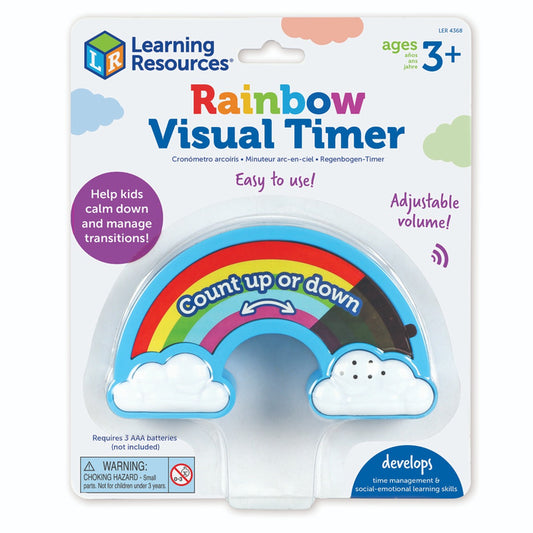 Visuele timer - Regenboog