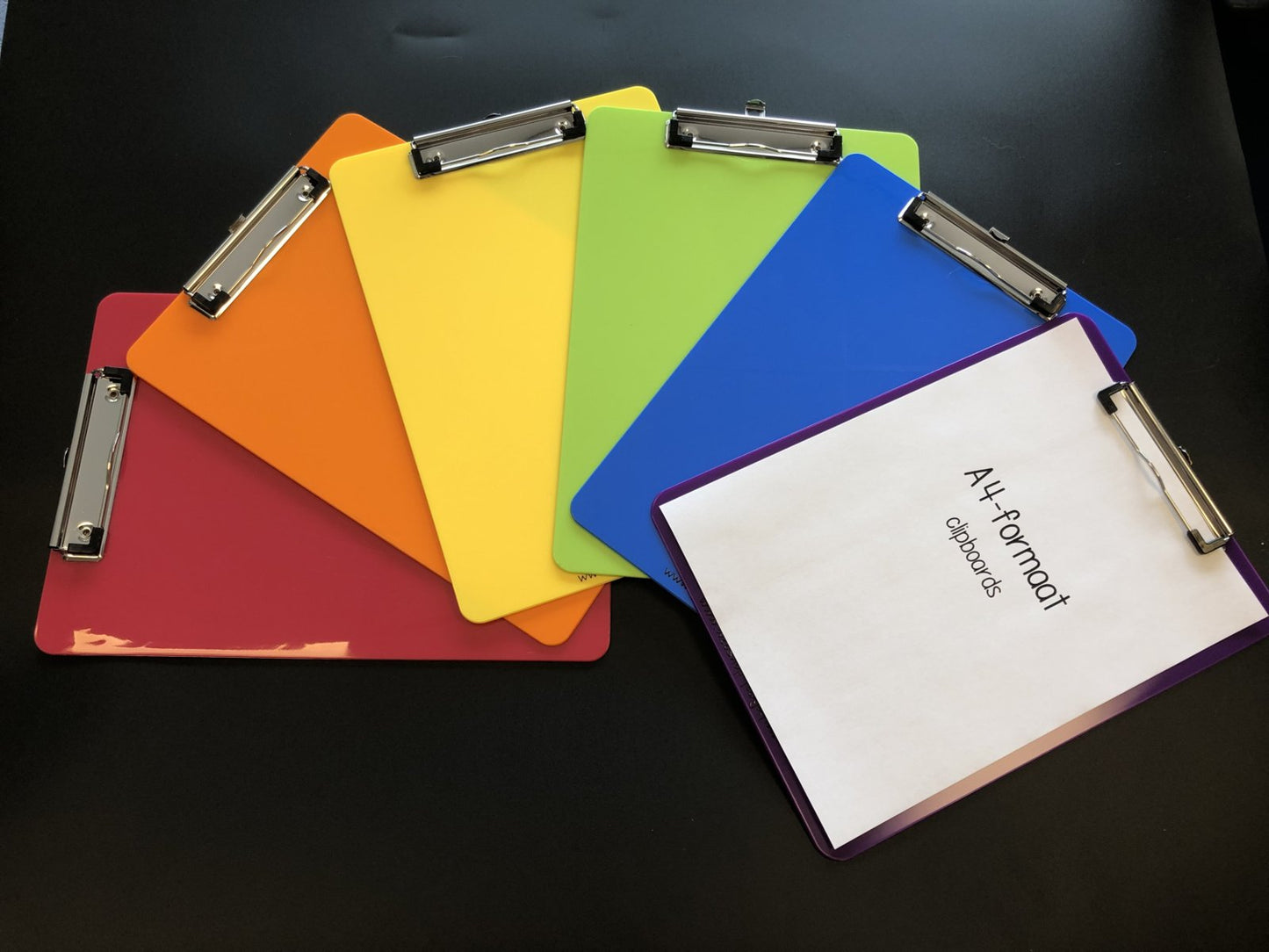 Clipboard / Klembord Regenboog (per stuk)