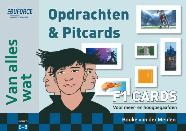 F1 cards - Opdrachten en pitcards (per  5 stuks)