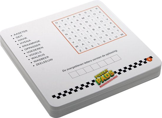 Puzzle Pads - Woordzoeker race 7+