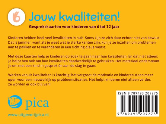 Jouw kwaliteiten! Gesprekskaarten voor kinderen van 6-12 jaar