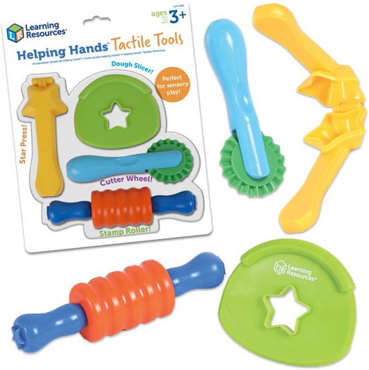 Helpende handjes: tactile tools (set van 4)