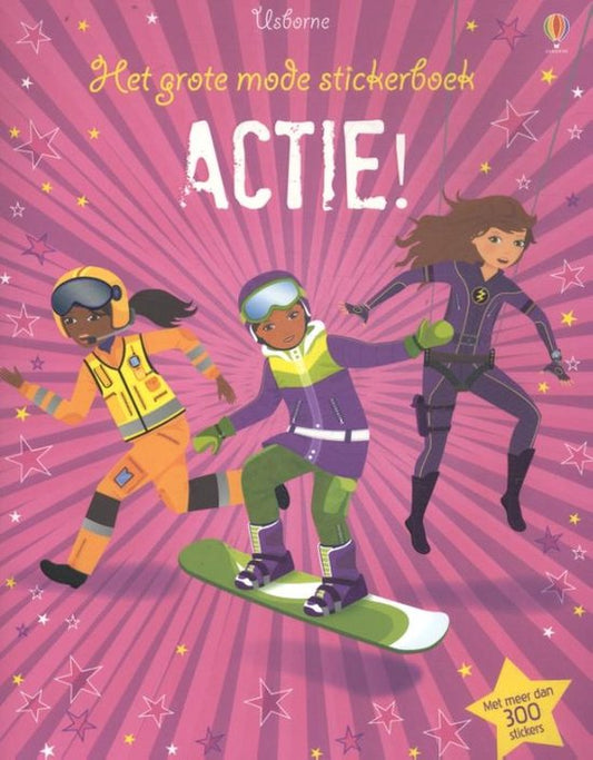 Het grote mode stickerboek - Actie!