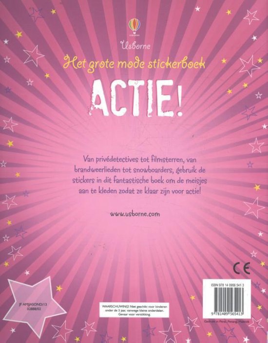 Het grote mode stickerboek - Actie!