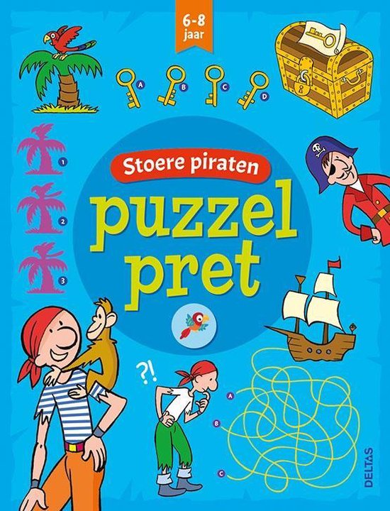 Puzzelpret - Stoere piraten (6-8 j.)