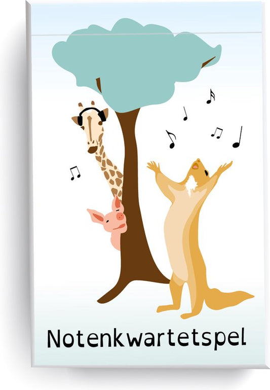 Muziekspel: Notenkwartetspel