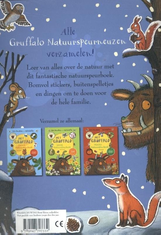 Het gruffalo winter natuurspeurboek