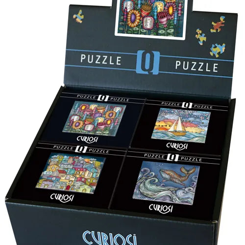 Curiosi Q-puzzel (moeilijke stukjes) - Voordeelset Silver(4 st.)