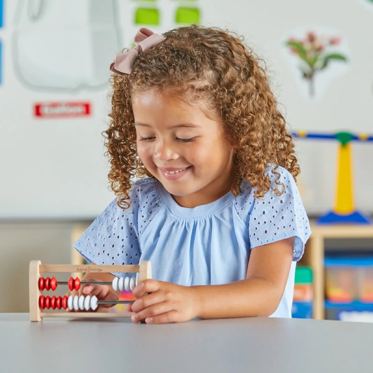 Rekenrek mini - 20 kralen (2 rijen) klassenvoordeelset (25st.)