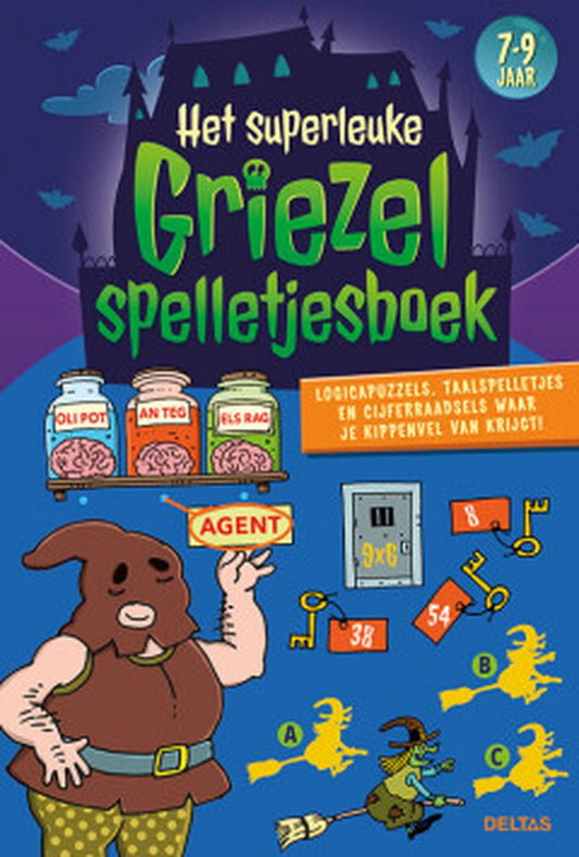 The Super Fun Spooky Games Book (Ages 7-9)