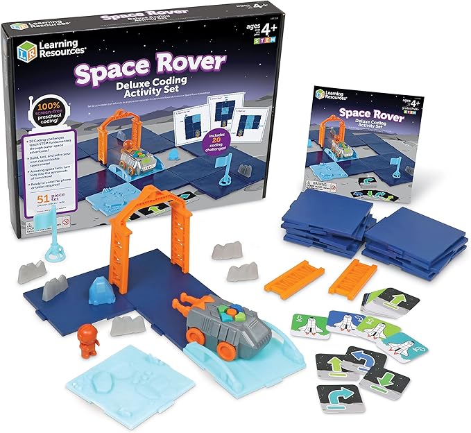 Space Rover Deluxe Coderen -  activiteiten set (4+)