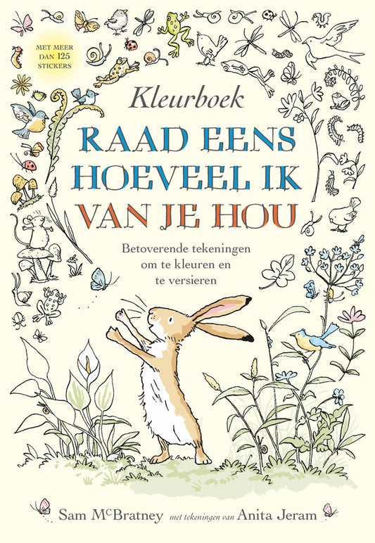 Kleurboek - Raad eens hoeveel ik van je hou
