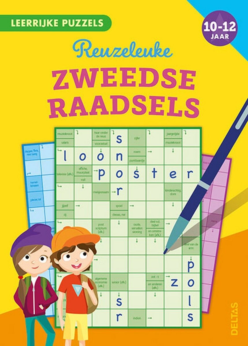 Reuzeleuke Zweedse raadsels (10-12 j.)