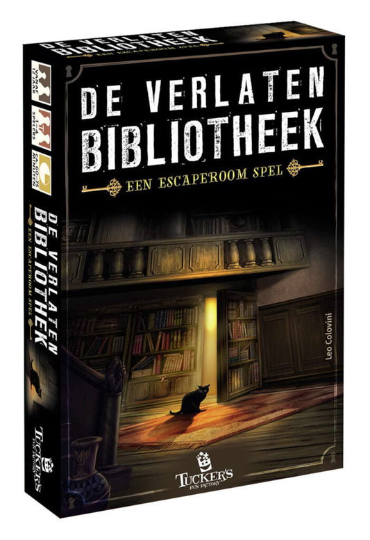 Escapespel De Verlaten Bibliotheek (12+) 1 tot 4 spelers