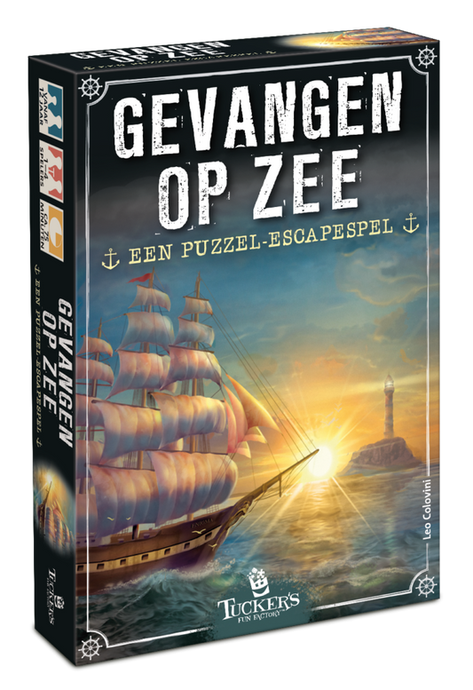 Escapespel Gevangen op zee (12+) 1 tot 4 spelers